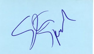 Steven Spielberg autograph