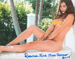Roxanna June autograph