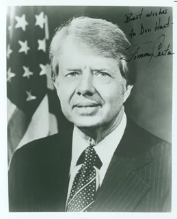 Jimmy Carter autograph