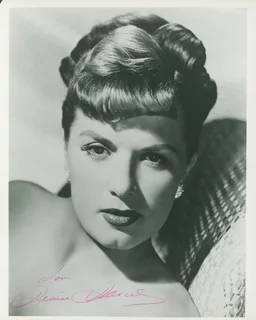 Denise Darcel autograph