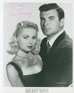 Joi Lansing autograph