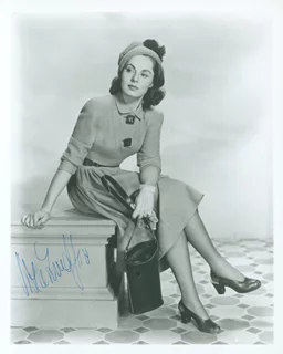 Viveca Lindfors autograph