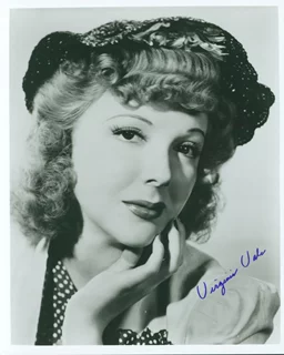 Virginia Vale autograph