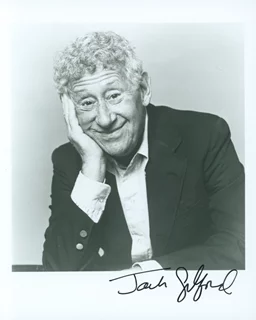 Jack Gilford autograph