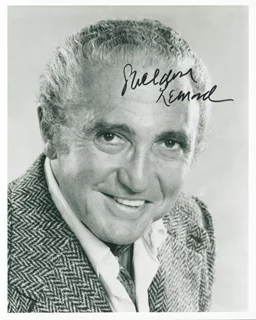 Sheldon Leonard autograph