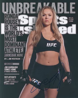Ronda Rousey autograph