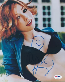 Alyson Hannigan autograph