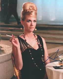 January Jones autograph