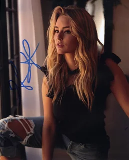 Hassie Harrison autograph