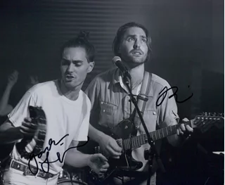 Jack and Benny Lipson autograph