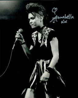Annabella Lwin autograph