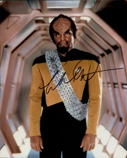 Michael Dorn autograph