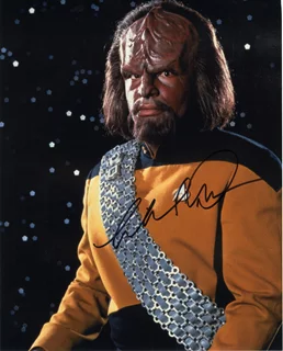 Michael Dorn autograph