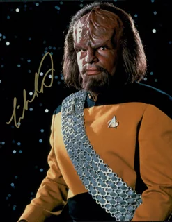 Michael Dorn autograph