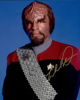 Michael Dorn autograph