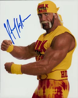 Hulk Hogan autograph