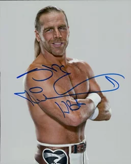 Shawn Michaels autograph