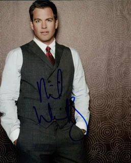 Michael Weatherly autograph