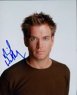 Michael Weatherly autograph