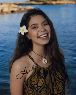 Auli'i Cravalho autograph