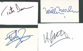 Memphis Belle autograph