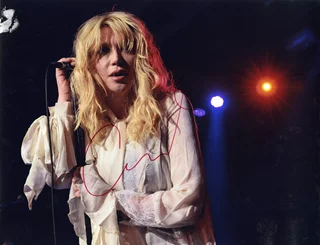 Courtney Love autograph