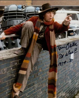 Tom Baker autograph