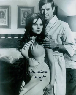 Madeline Smith autograph