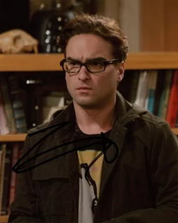 Johnny Galecki autograph