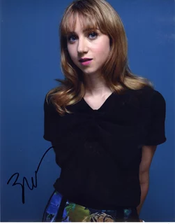 Zoe Kazan autograph