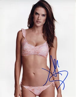 Alessandra Ambrosio autograph