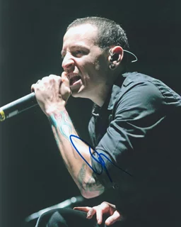 Chester Bennington autograph