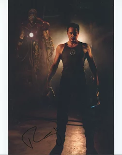 Robert Downey Jr. autograph