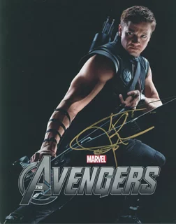 Jeremy Renner autograph