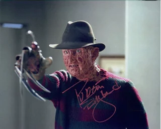 Robert Englund autograph