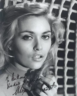 Alexandra Bastedo autograph