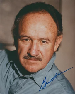 Gene Hackman autograph