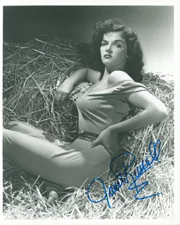 Jane Russell autograph
