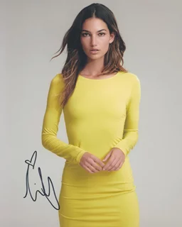 Lily Aldridge autograph