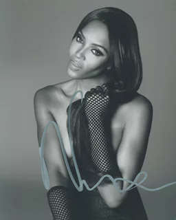 Naomi Campbell autograph