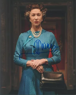 Helen Mirren autograph