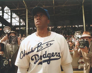 Chadwick Boseman autograph