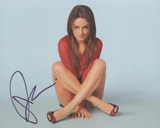 Mila Kunis autograph