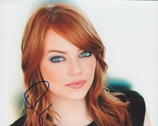 Emma Stone autograph