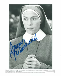 Frances McDormand autograph