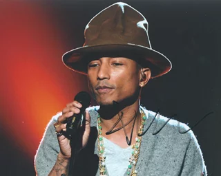 Pharrell Williams autograph