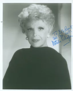Natalie Schafer autograph