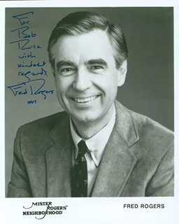 Fred Rogers autograph