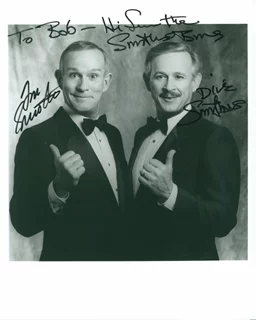 Smothers Brothers autograph