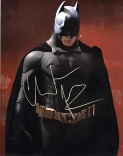Christian Bale autograph